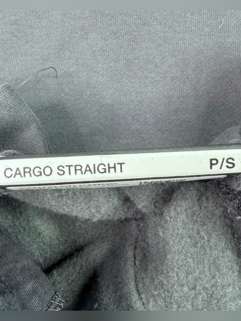 GARAGE Ultra Fleece Cargo Straight Pants - Size Small - Burnt Ash - Picture 9 of 10
